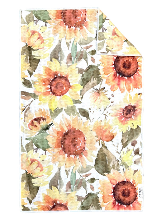 Sunny Fields: Double-Sided Hand Towel