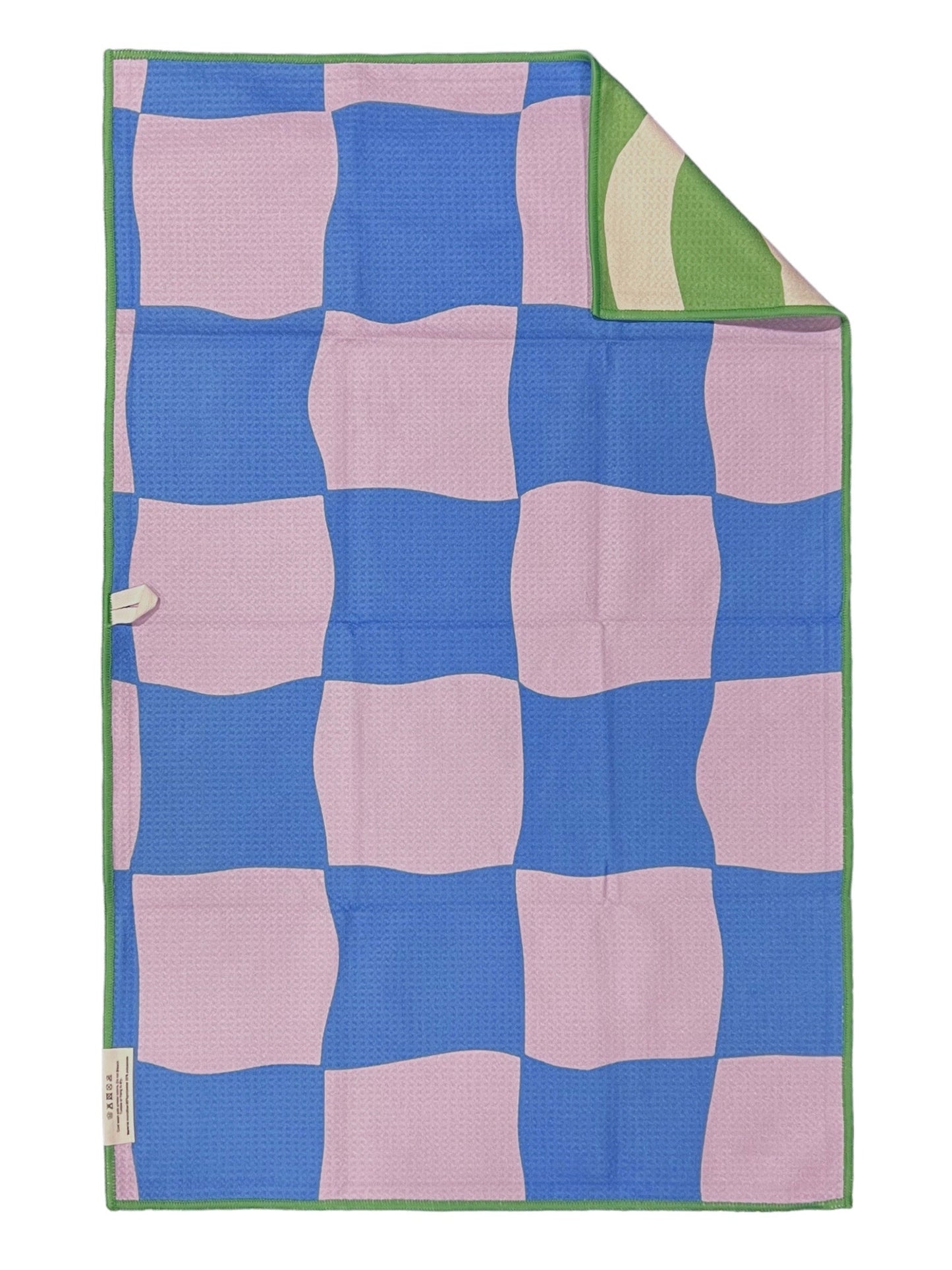Squirmy/Enchanted Ponds: Reversible-Hand Towel Washcloth Set