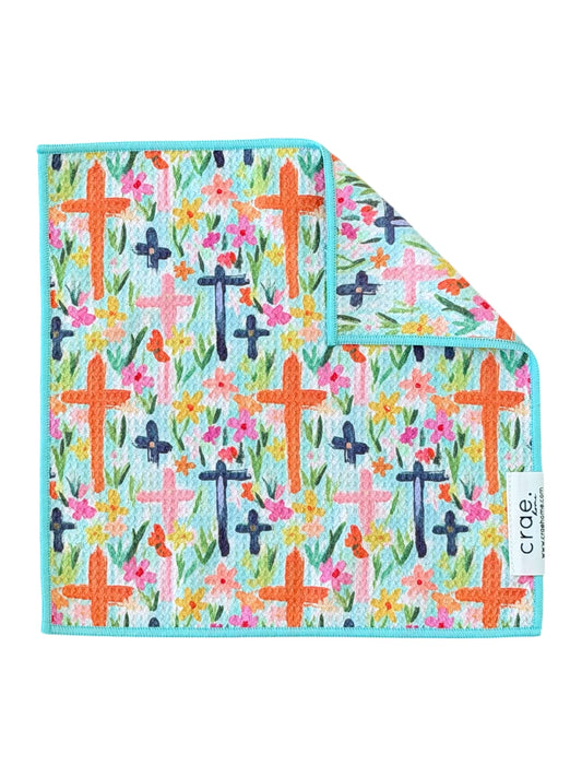 Bloom In Hope: Double-Sided Washcloth