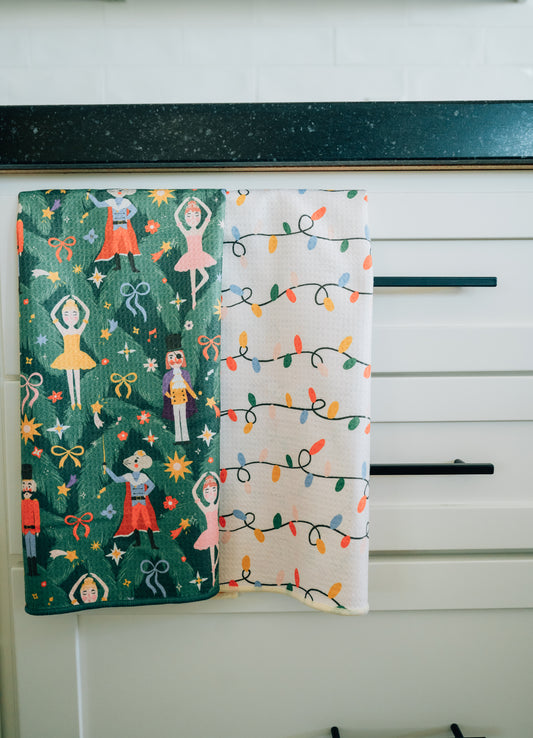 Twinkle Toes: Double-Sided Hand Towel