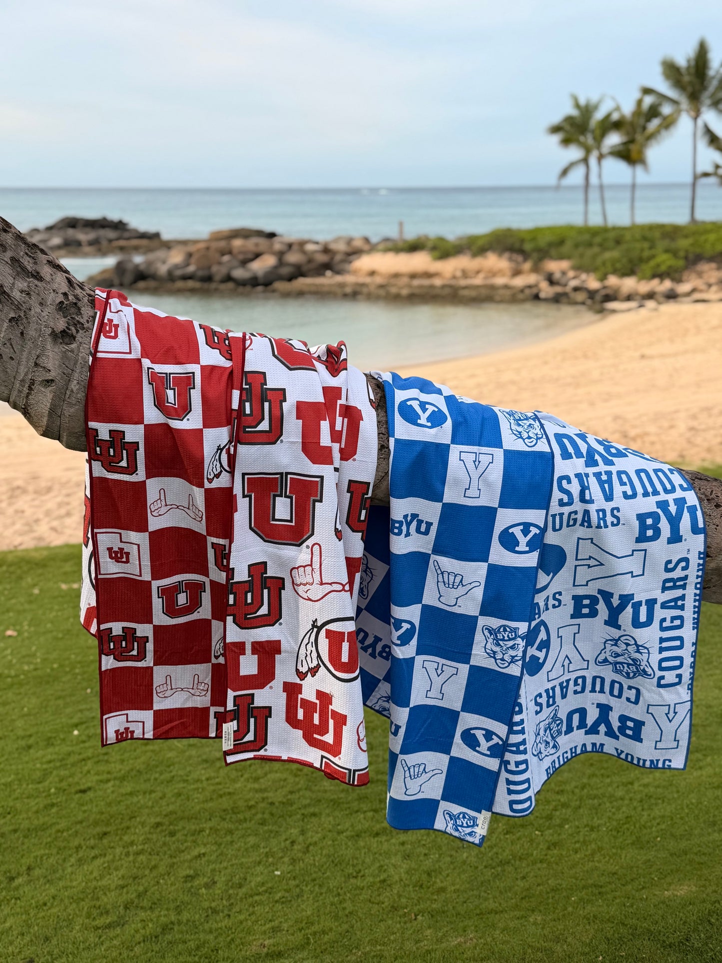 Rise Up Utes Pool Towel: Reversible