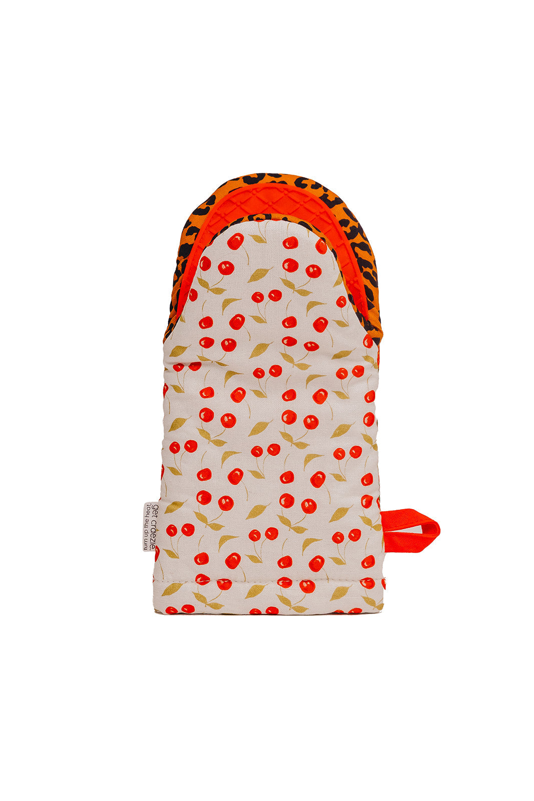 Berries and Cherries: 2 Oven Mitt + 1 Pot Pad Bundle Pack