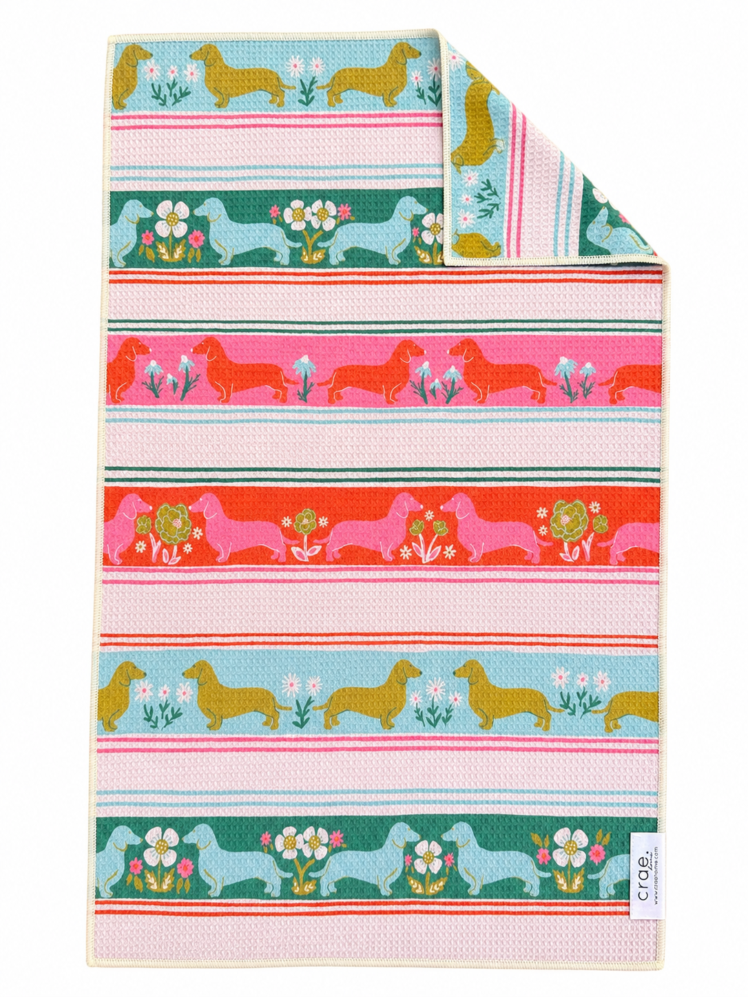 Garden Sausage: Double-Sided Hand Towel