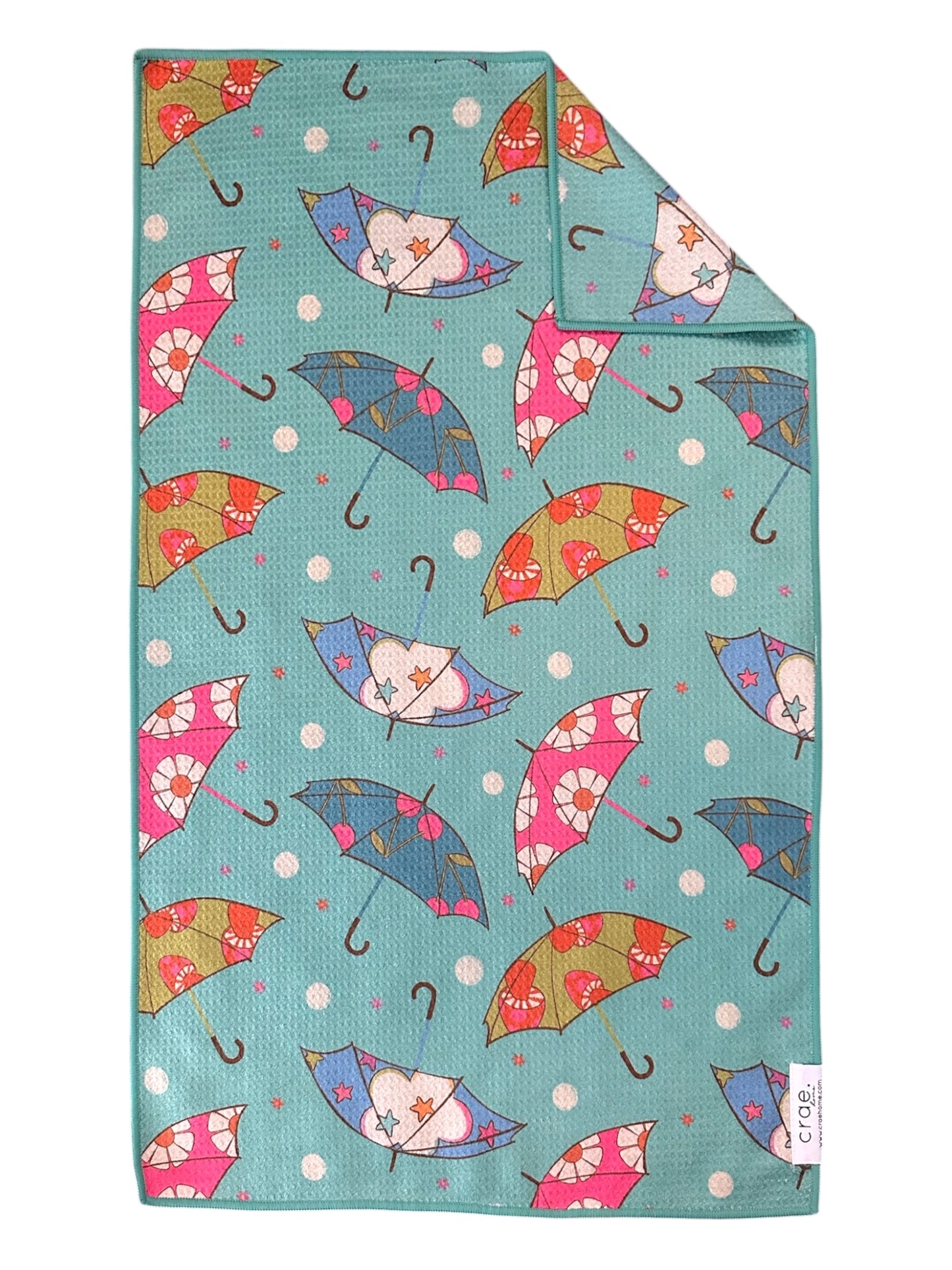 April Showers: Double-Sided Hand Towel