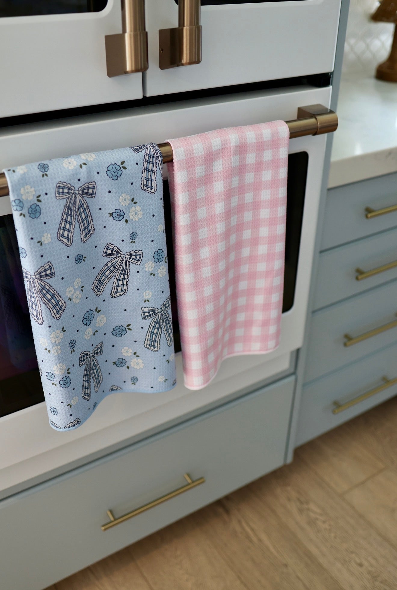 Macaron Blush: Double-Sided Hand Towel