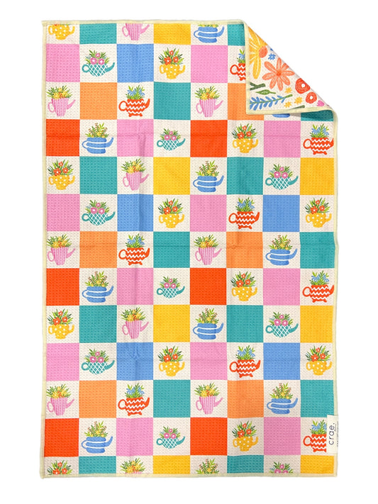 Tea Garden: Reversible Hand Towel