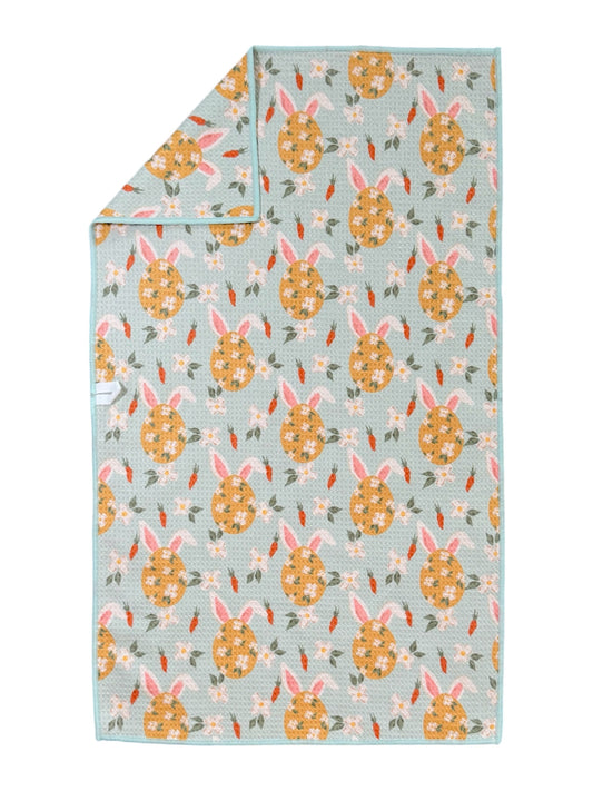 Bunny Seek: Double-Sided Hand Towel