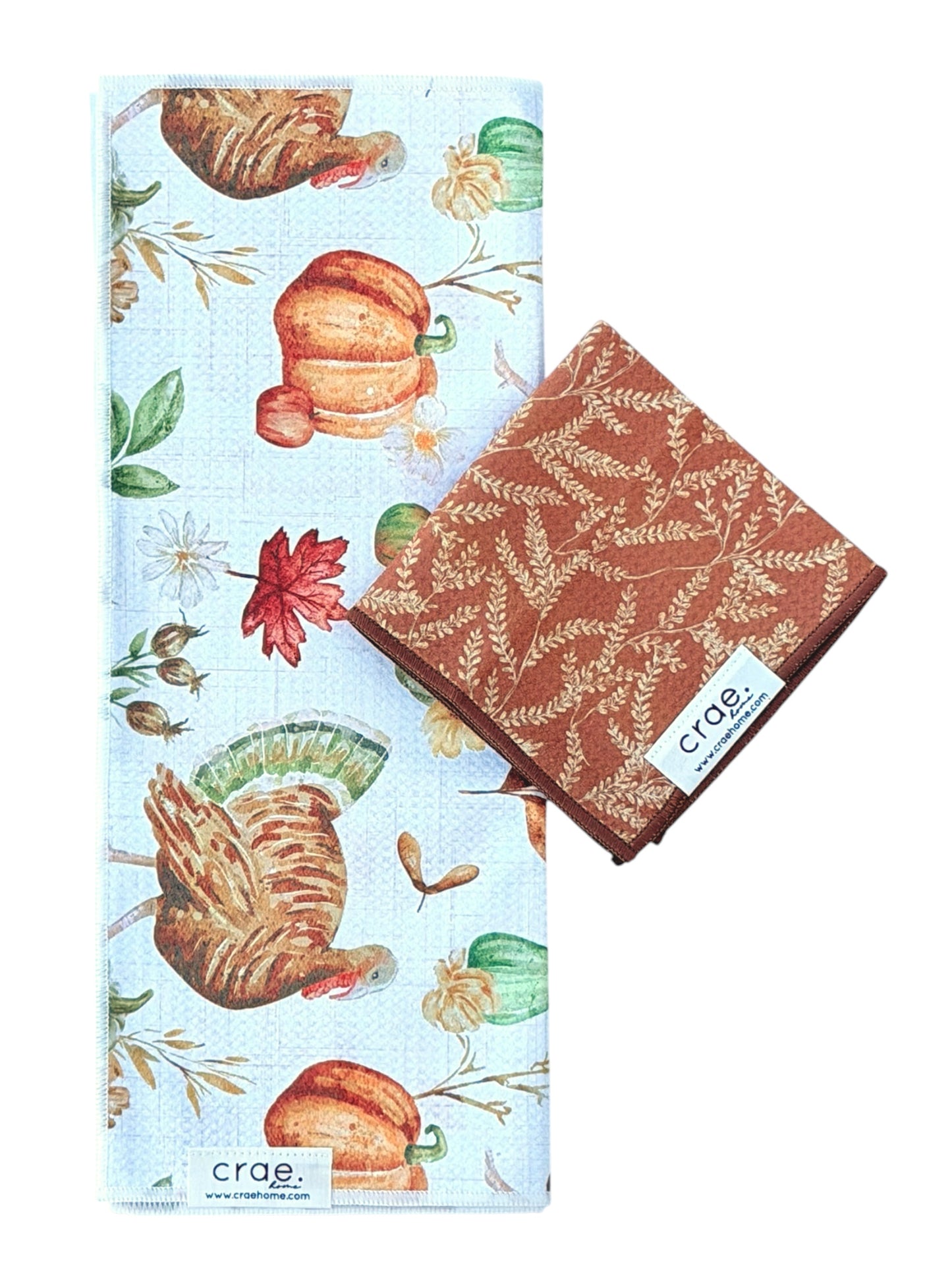 Sir Gobbelot/Mavis: Double Sided-Hand Towel Washcloth Set