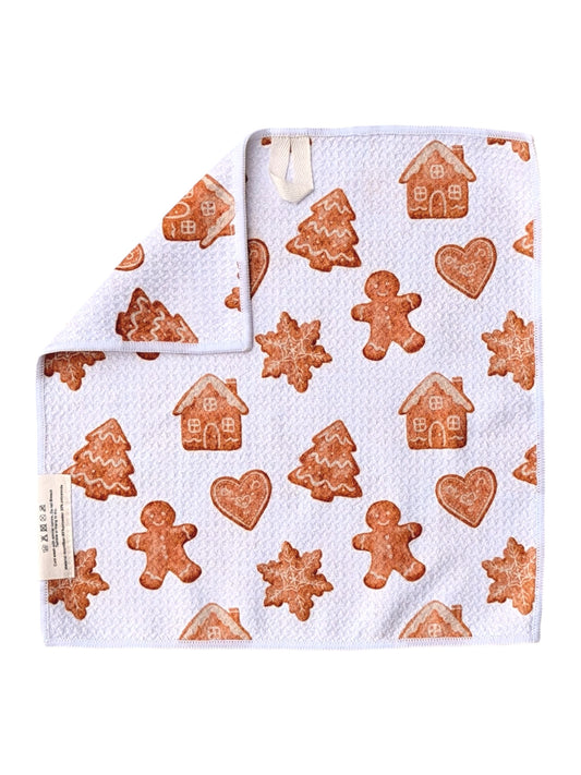 Bake It Merry: Double-Sided Washcloth