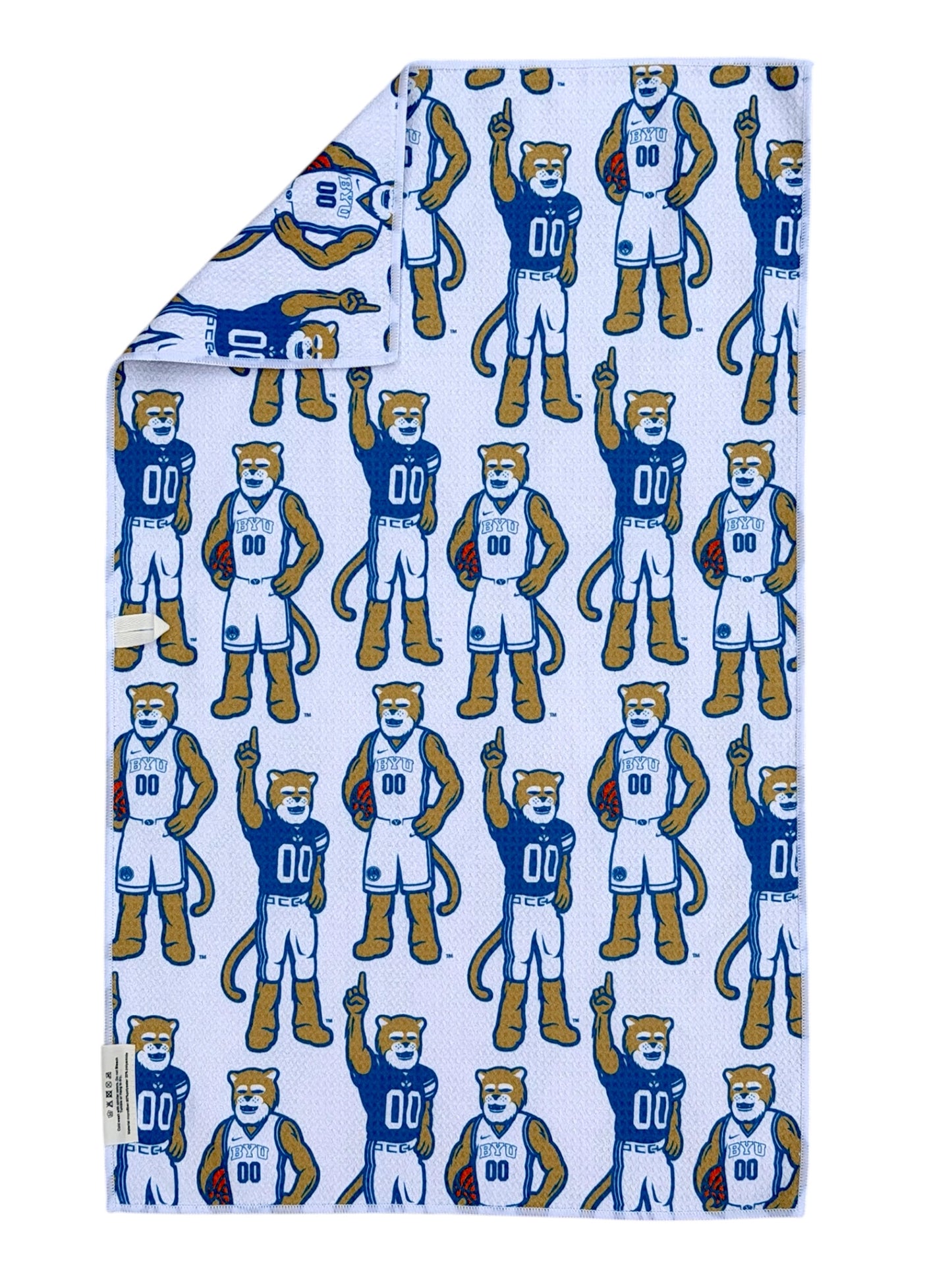 Cougar Tail: Double-Sided Hand Towel