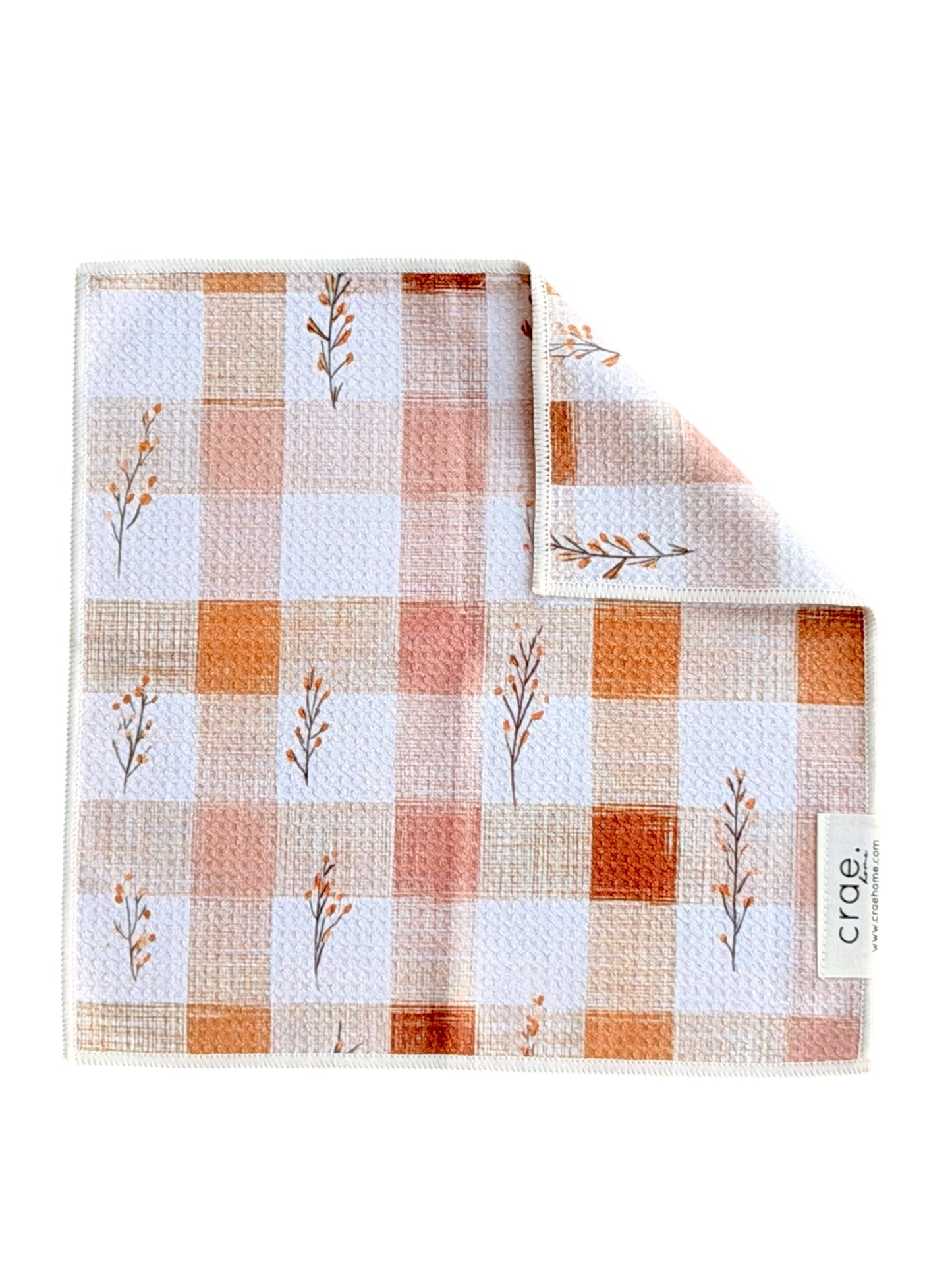 Rustic Charm: Double-Sided Washcloth