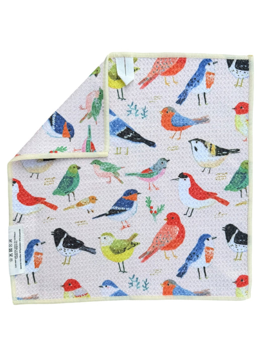 Chirp & Cheer: Double-Sided Washcloth