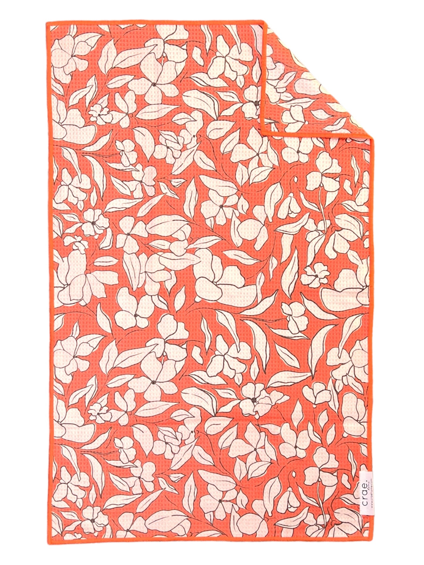 Eleanor/Flutter By: 2 Double Sided-Hand Towels