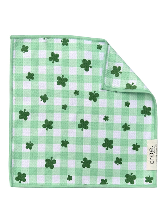 Emerald Picnic: Double-Sided Washcloth