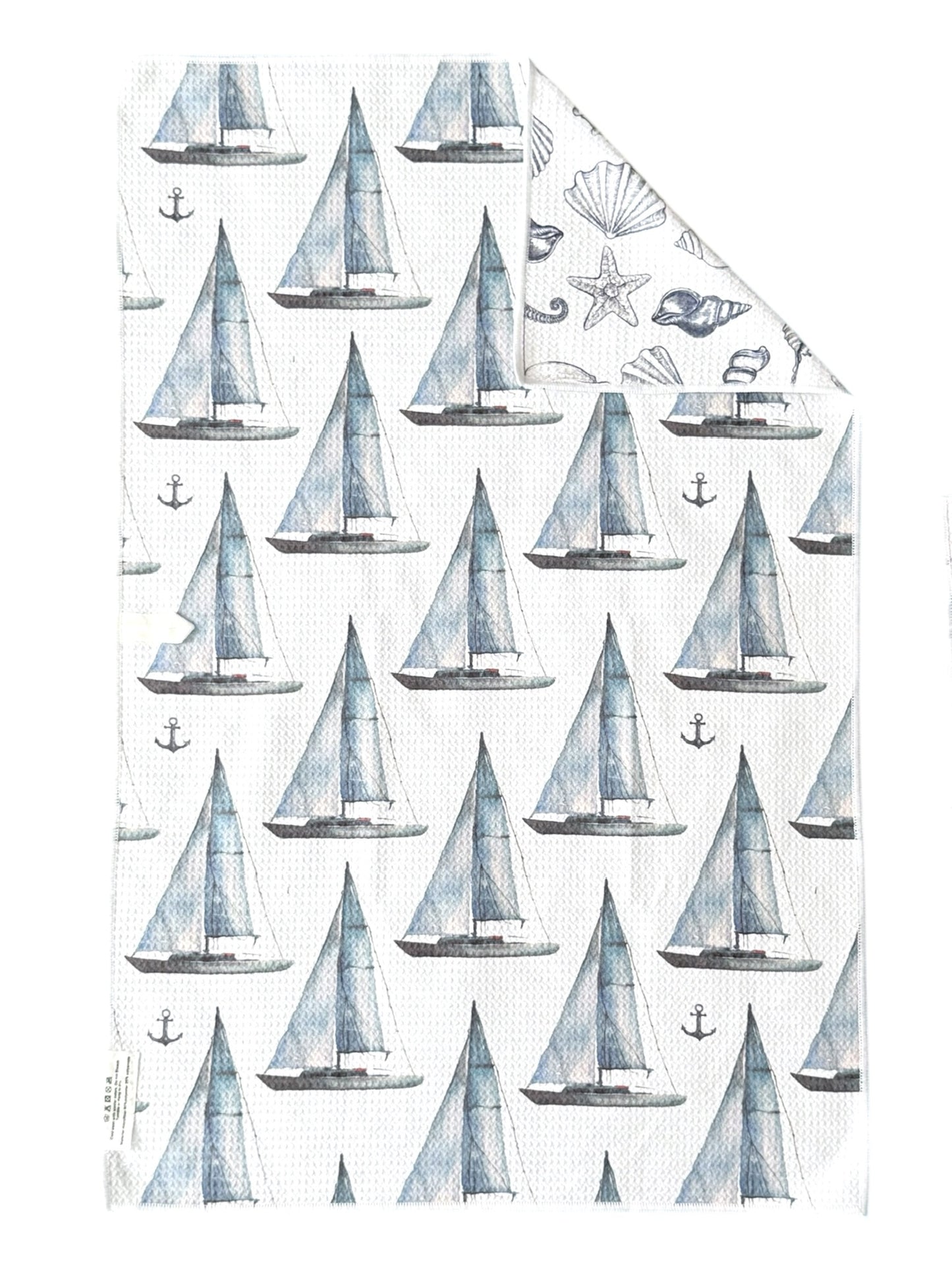 Sea Sail: Reversible Hand Towel