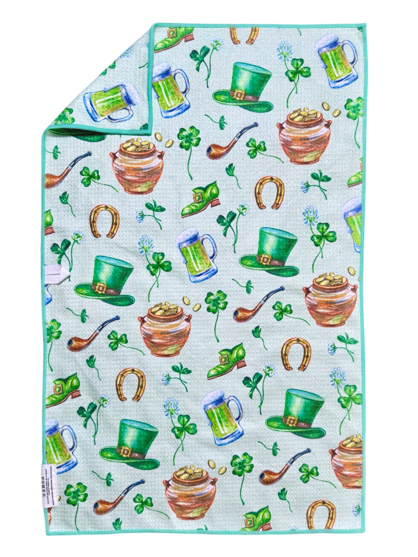 Luck Of The Irish: Double-Sided Hand Towel