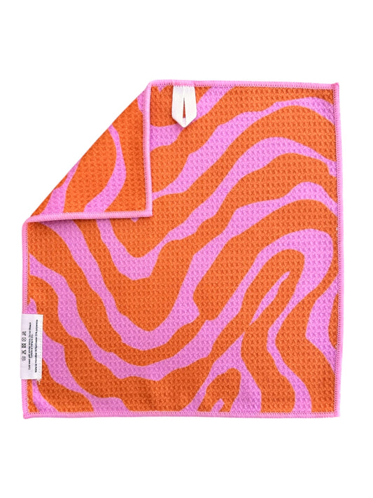 Pink Lemonade Swirl: Double-Sided Washcloth