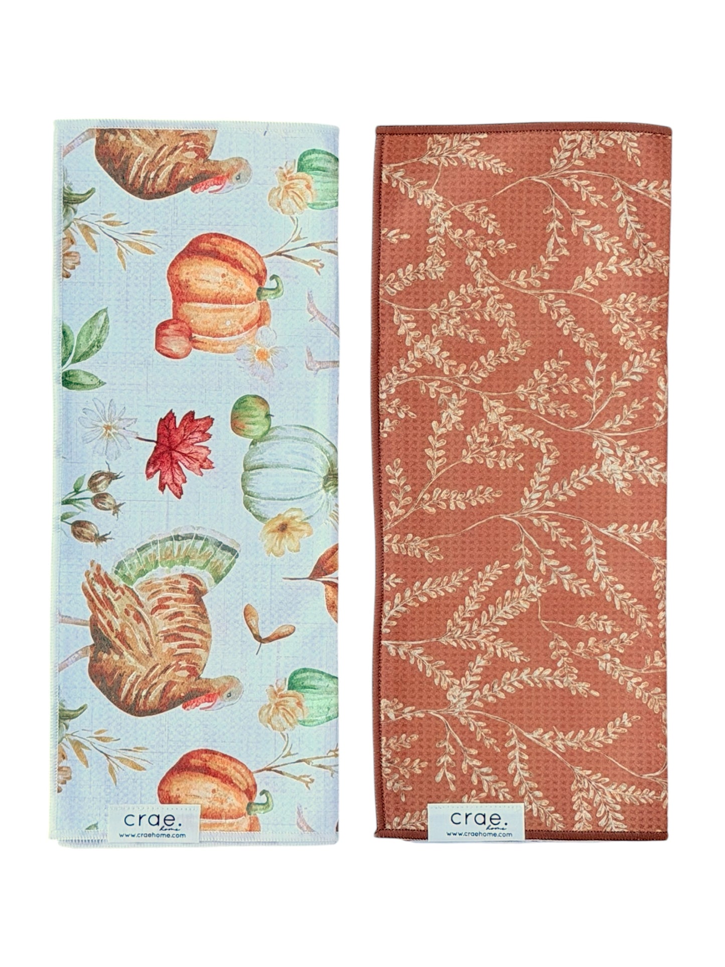Sir Gobblelot/Mavis: 2 Double Sided-Hand Towels