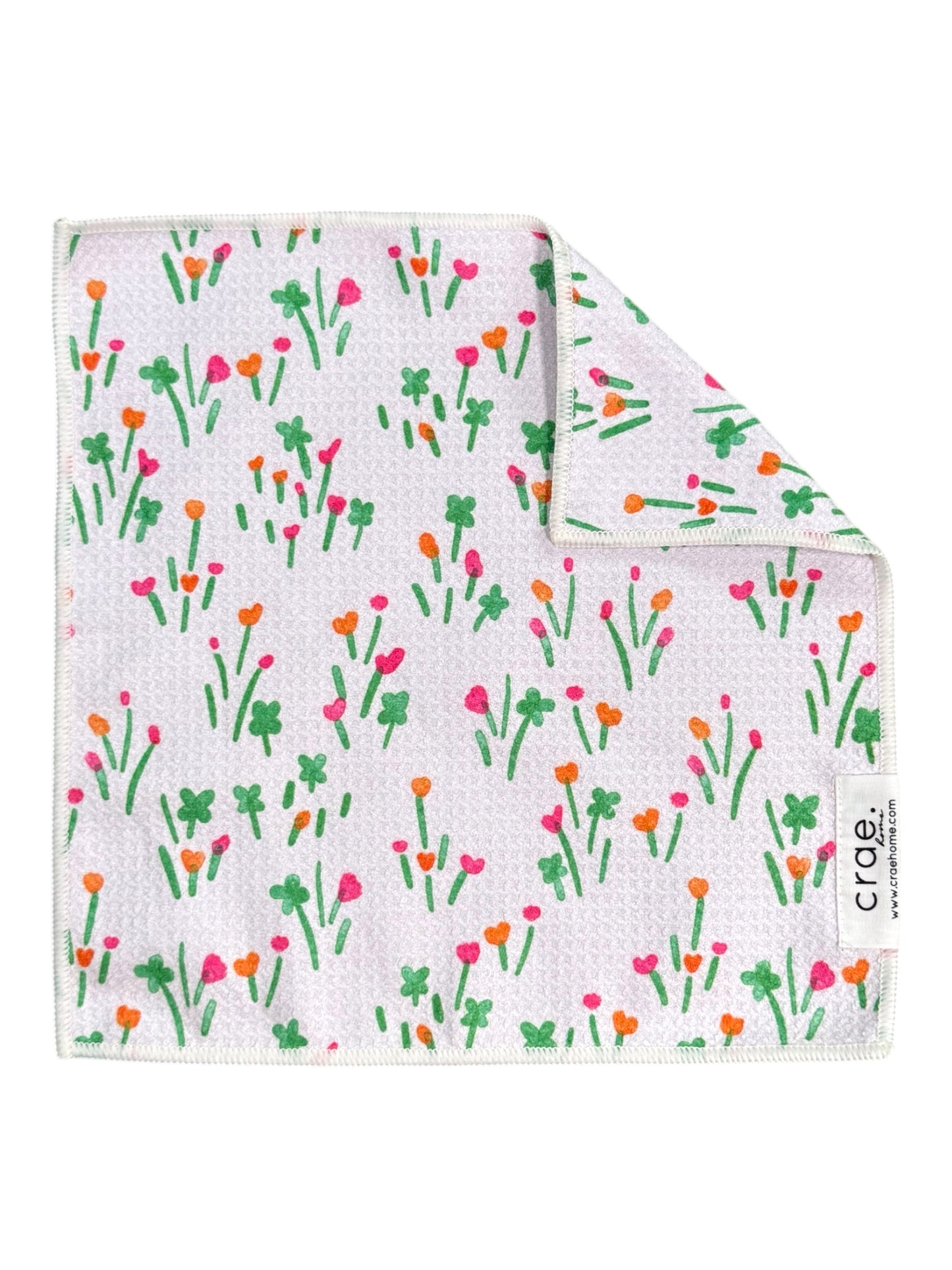 Meadow Flower: Double-Sided Washcloth