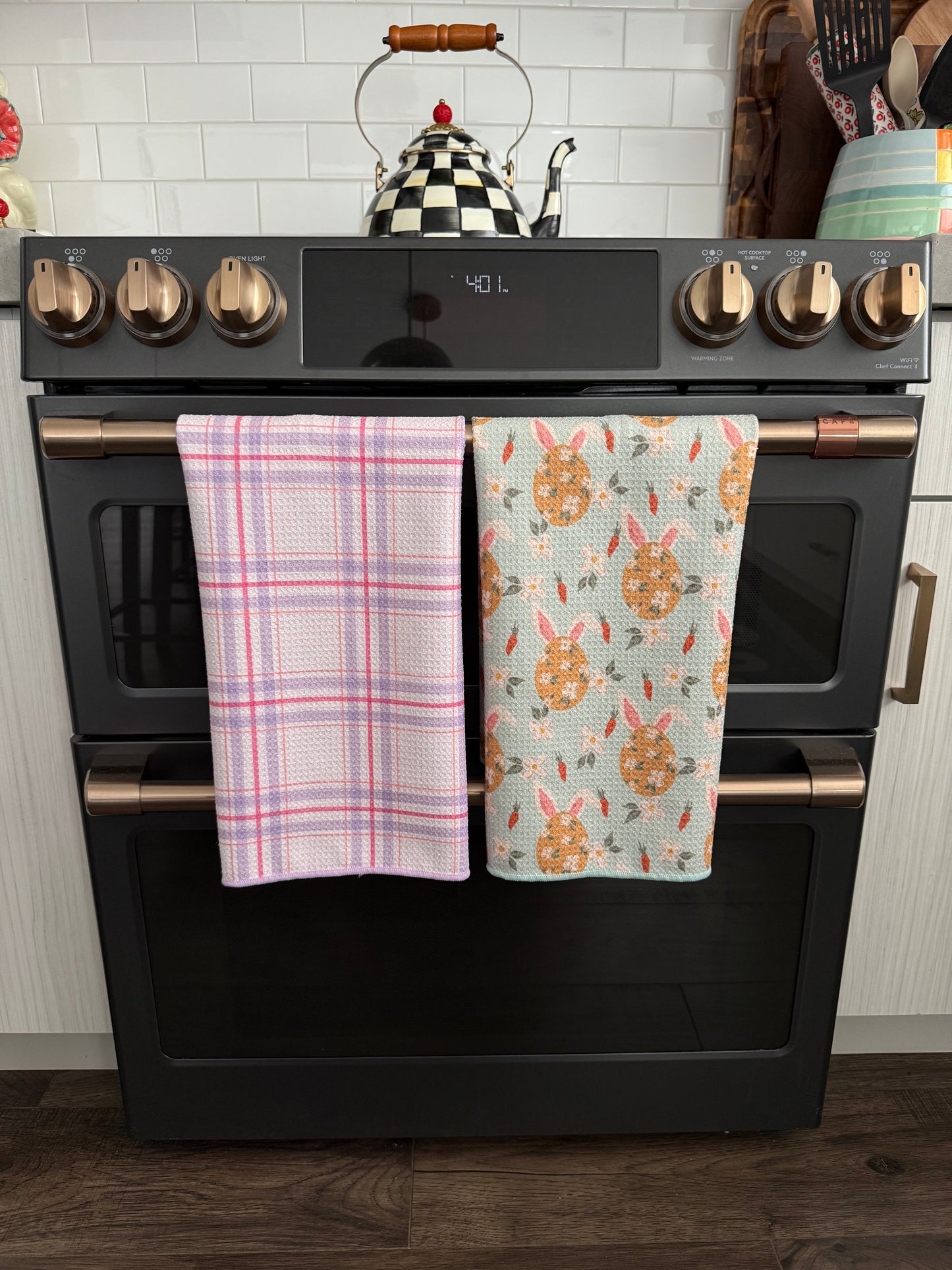 Bunny Seek: Double-Sided Hand Towel