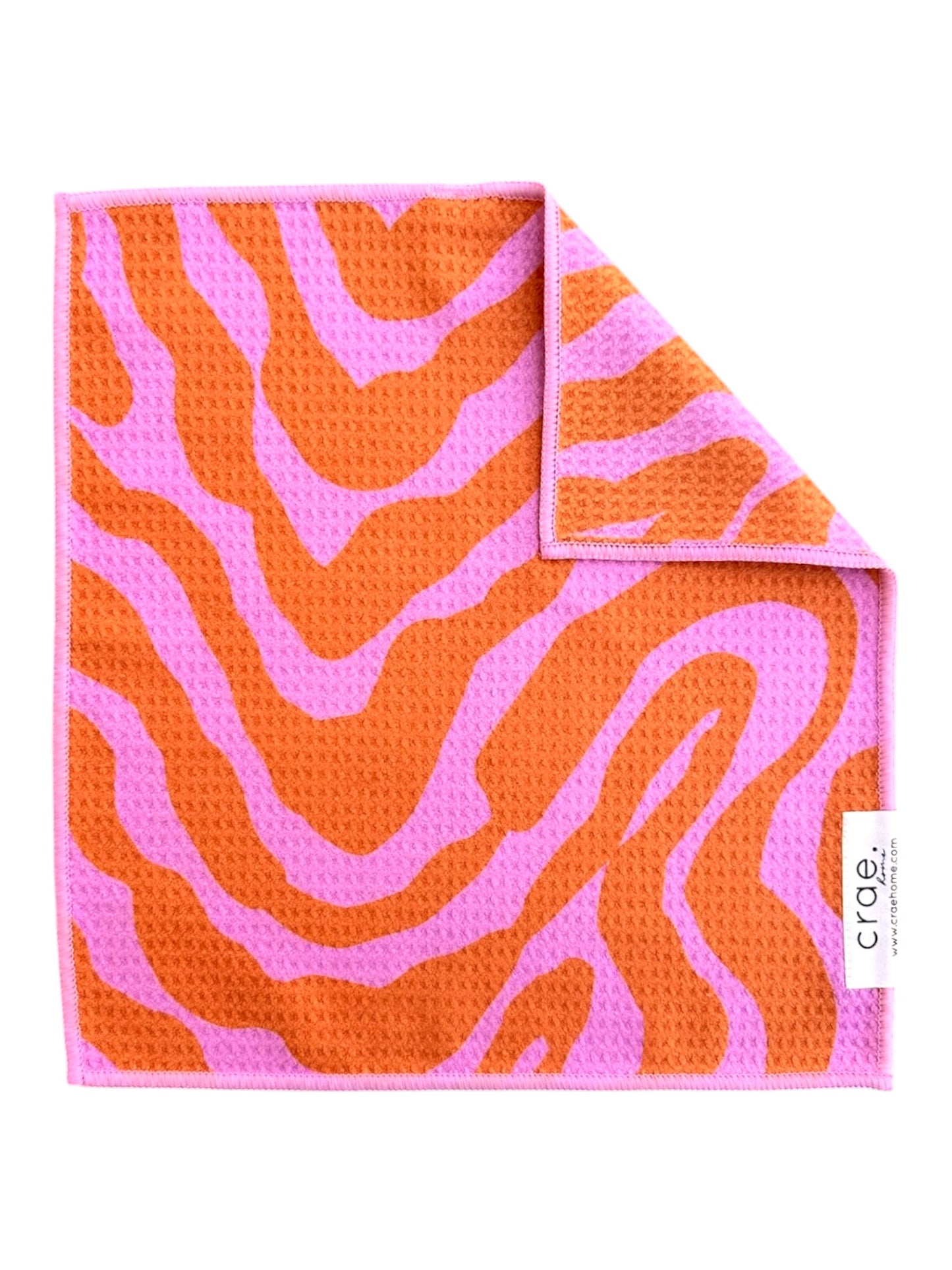 Pink Lemonade Swirl: Double-Sided Washcloth
