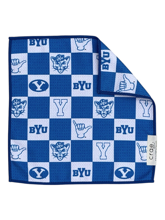 Bleeding Blue: Double-Sided Washcloth