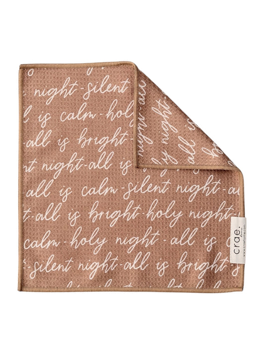 Silent Night: Double-Sided Washcloth
