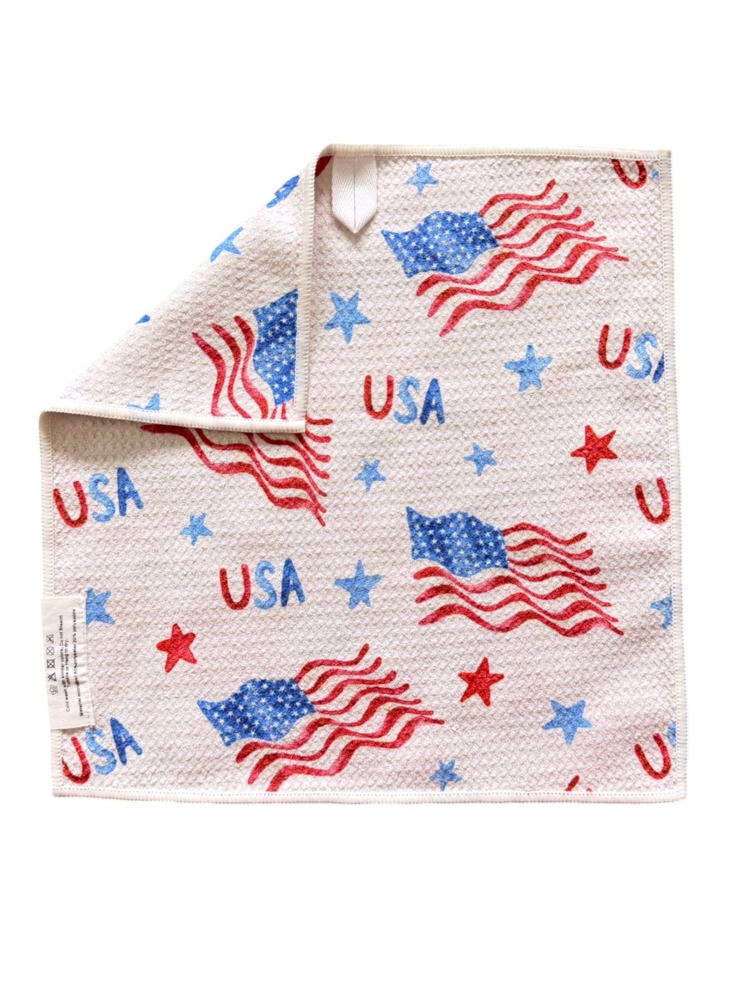 Liberty Wave: Double-Sided Washcloth