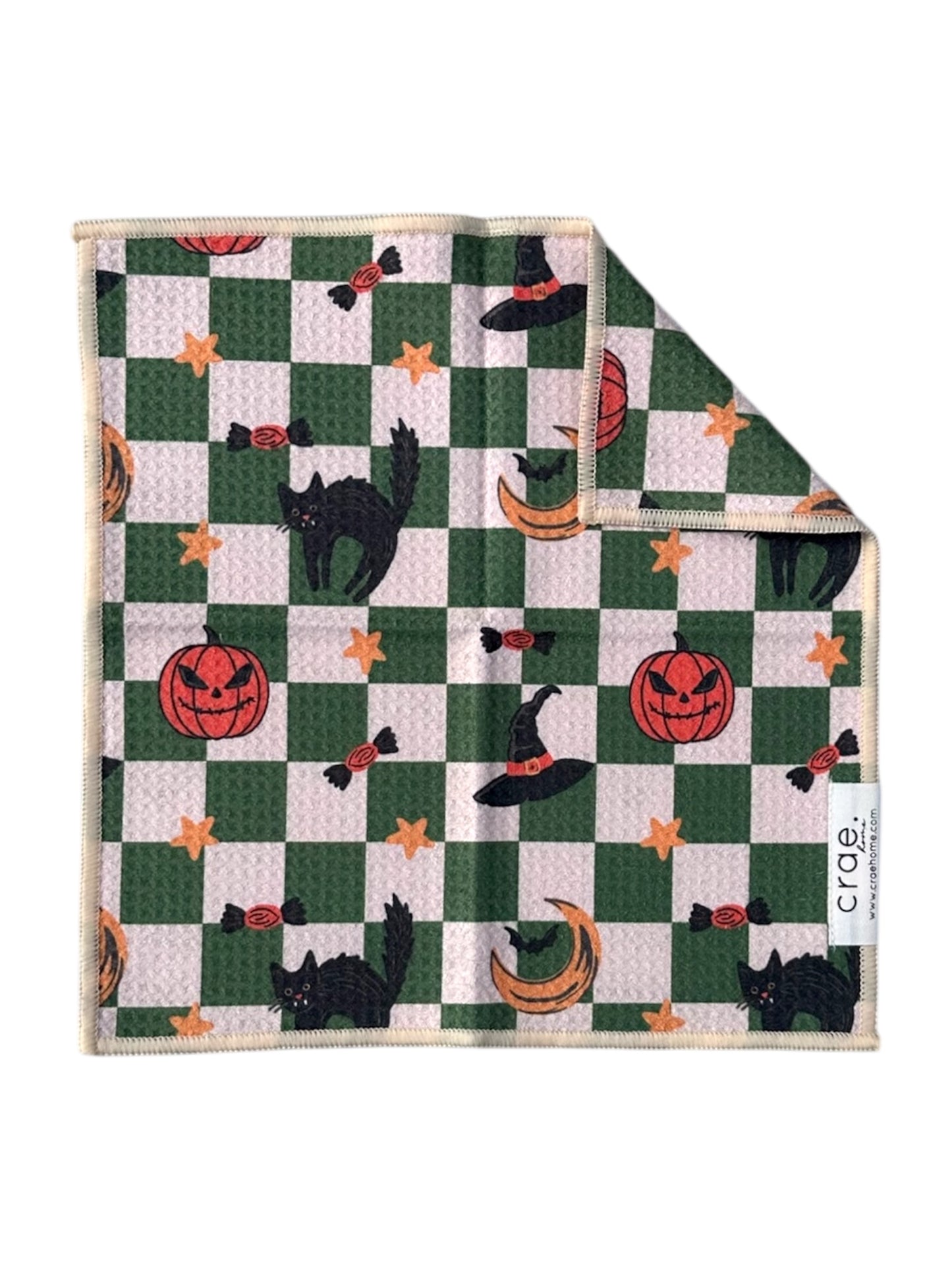 Witches Grind: Double-Sided Washcloth
