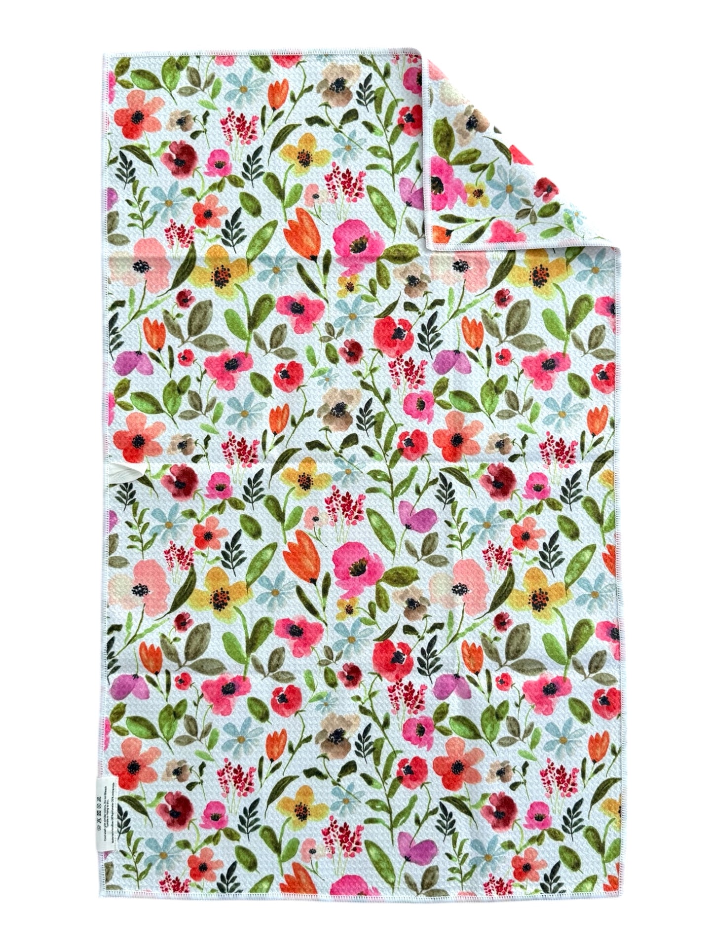 Petal Lane: Double-Sided Hand Towel