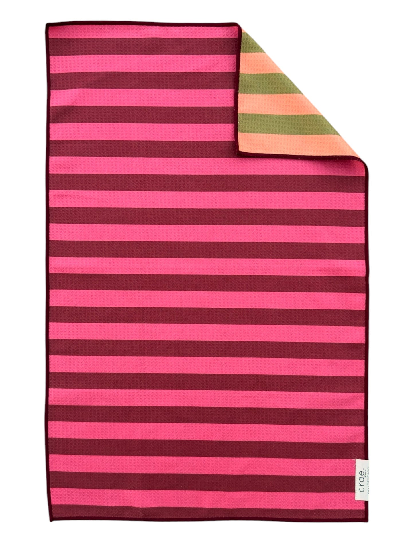 Pam/Pressed Petals: 2 Reversible-Hand Towel Set