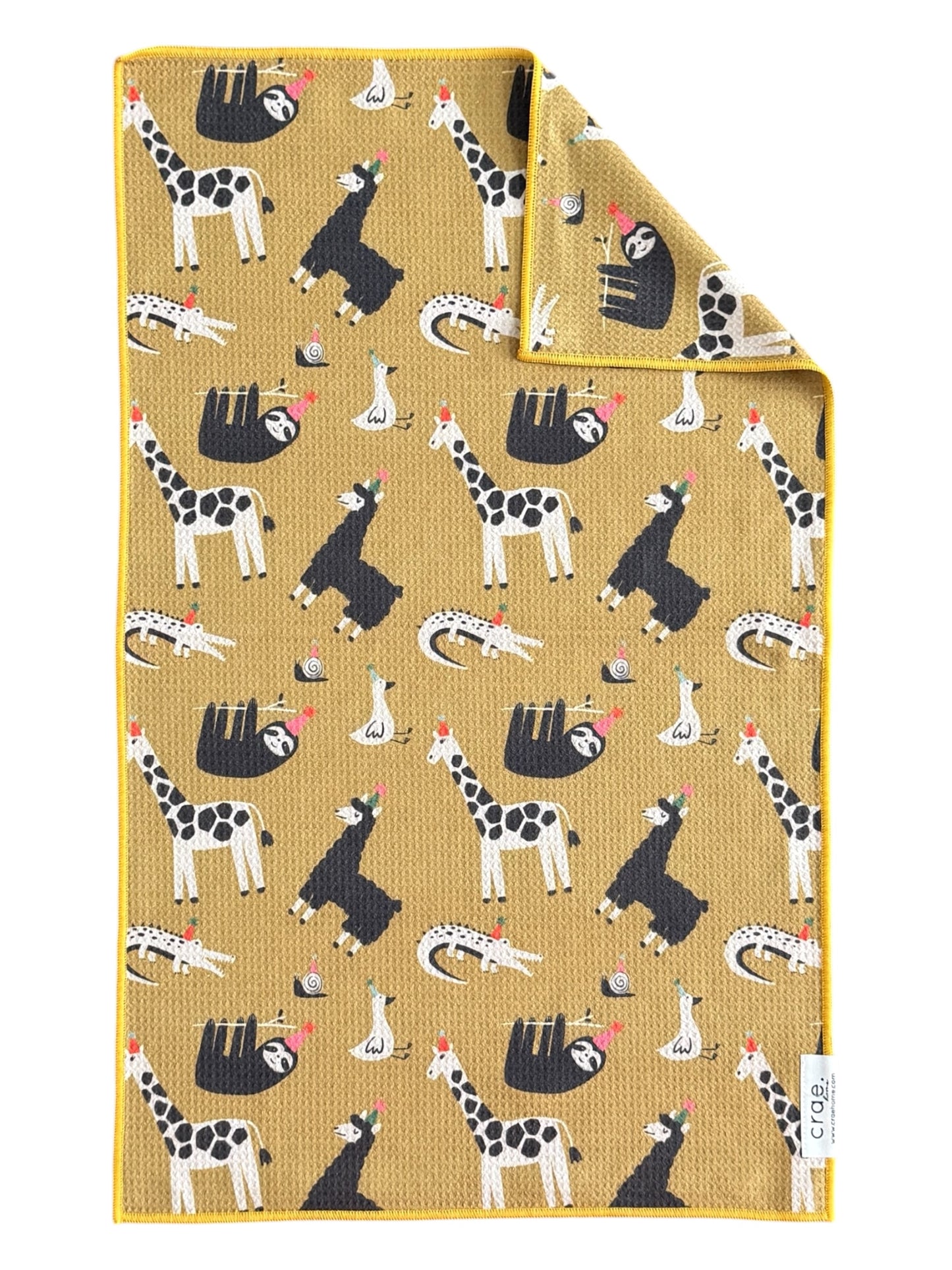 Celebrate The Wild: Double-Sided Hand Towel