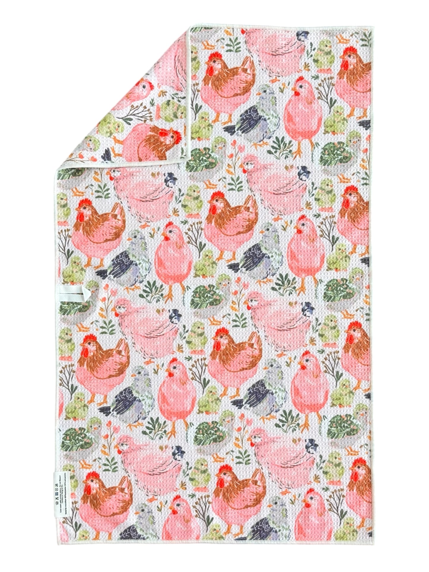 Coop Cuties: Double-Sided Hand Towel