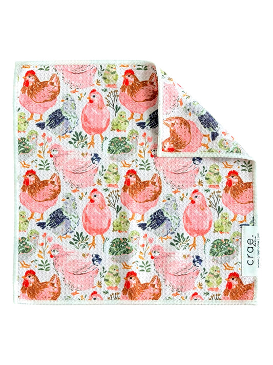Coop Cuties: Double-Sided Washcloth