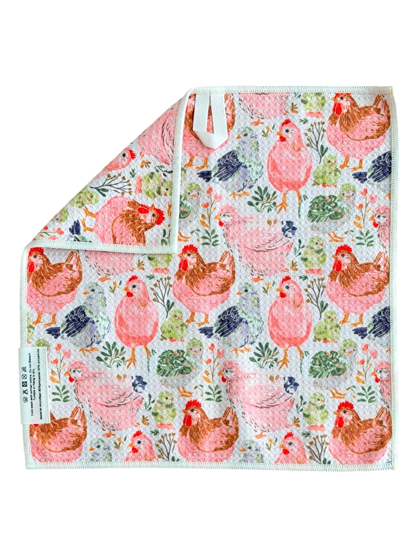 Coop Cuties: Double-Sided Washcloth