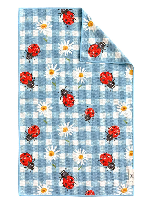 Garden Hop: Double-Sided Hand Towel