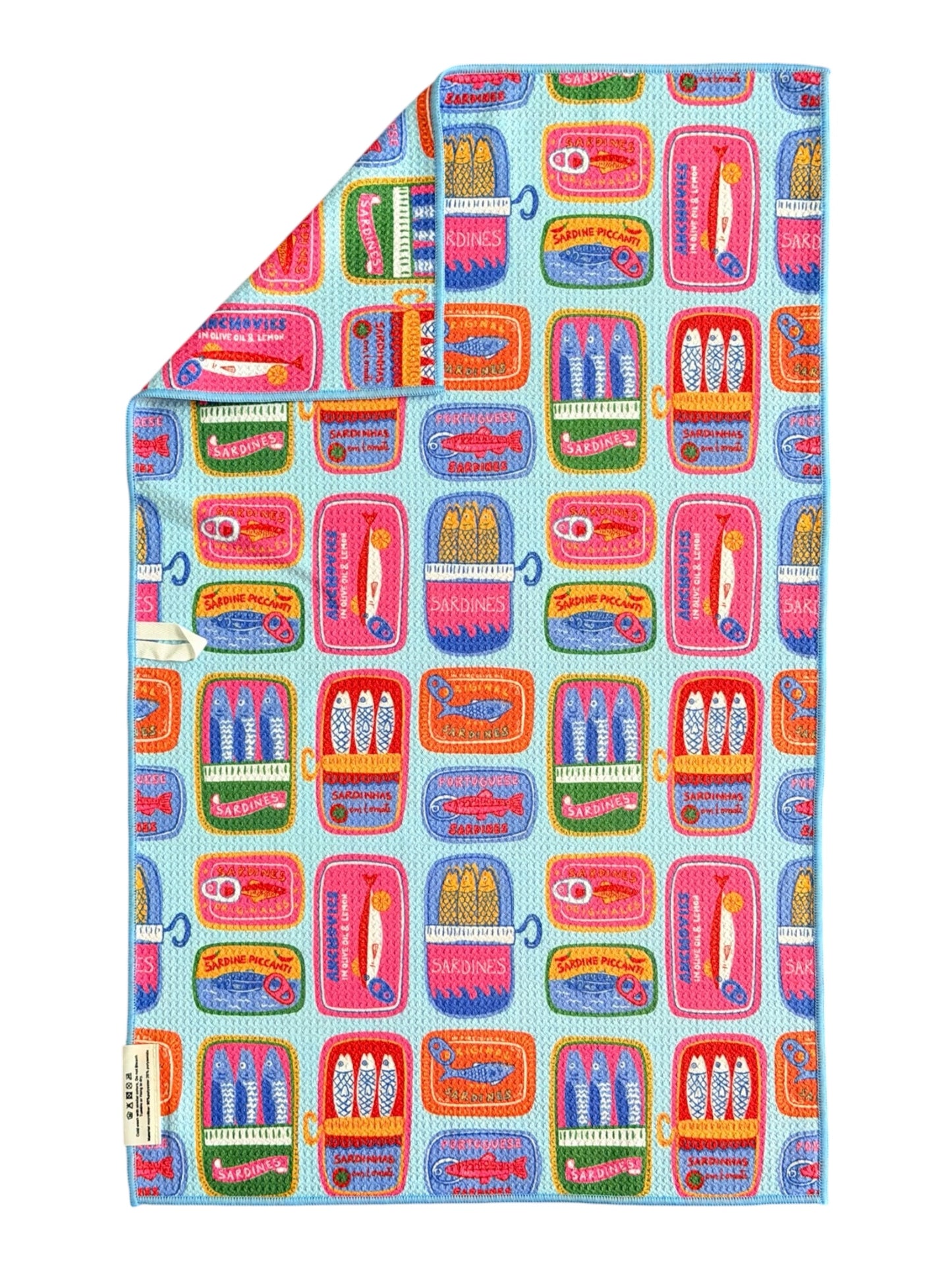 Something's Fishy: Double-Sided Hand Towel