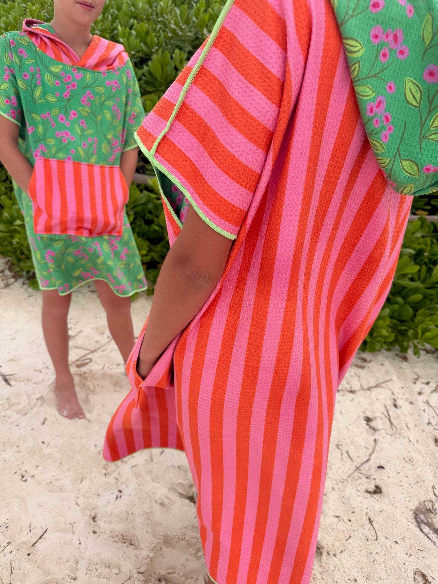 Sun-Kissed: Reversible Poncho