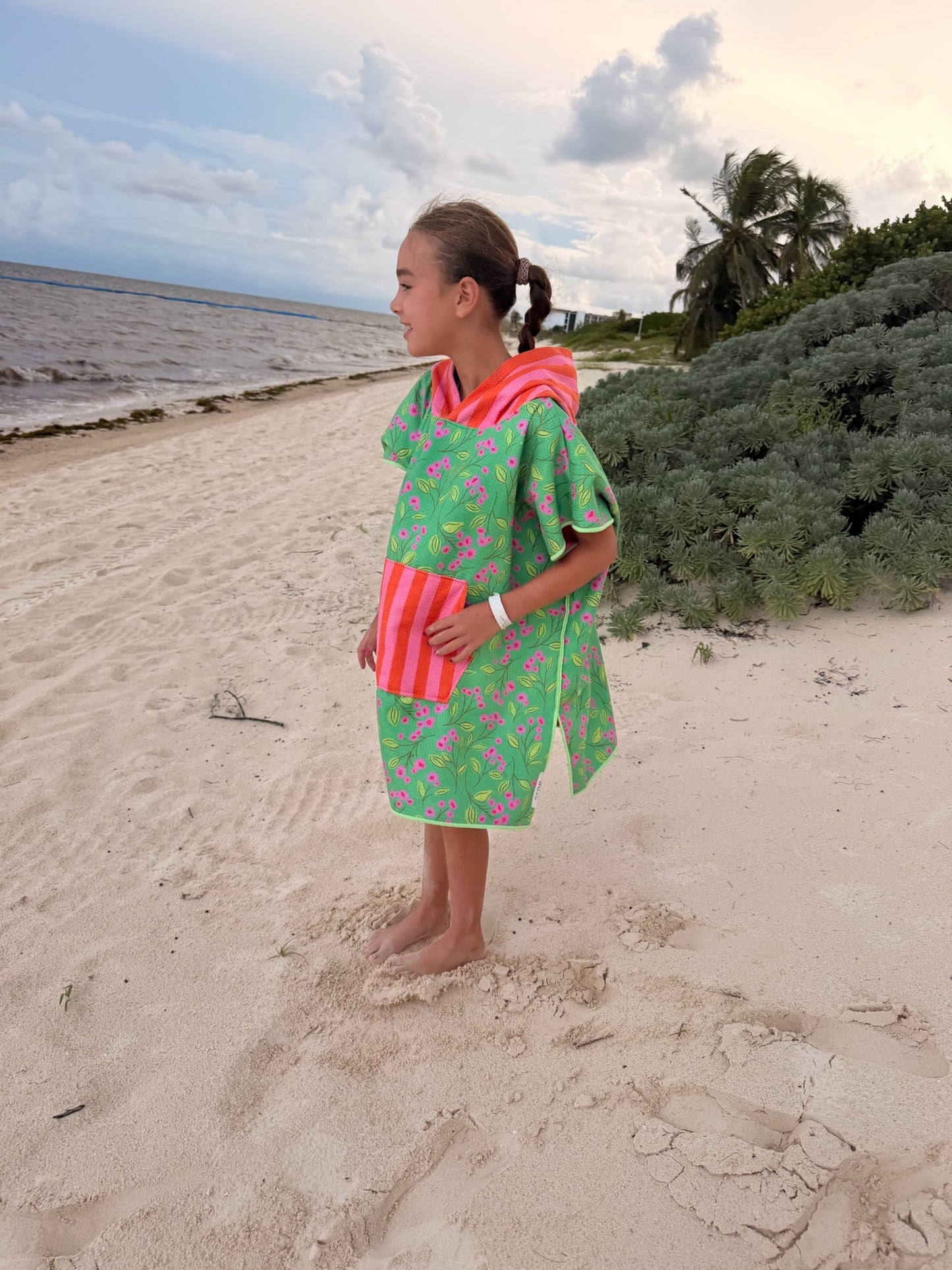 Sun-Kissed: Reversible Poncho