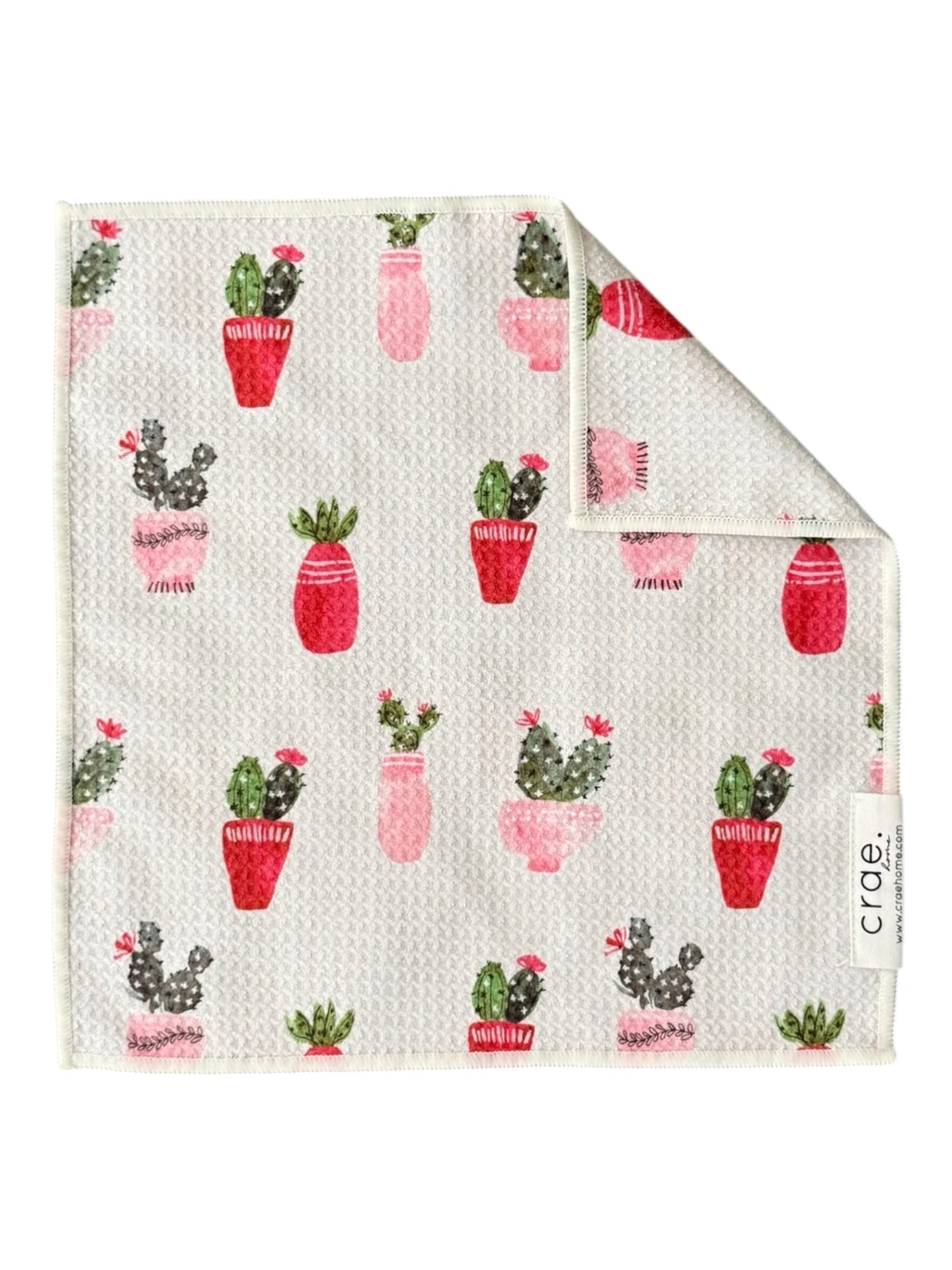 Flower Power: Set of 5 Washcloths