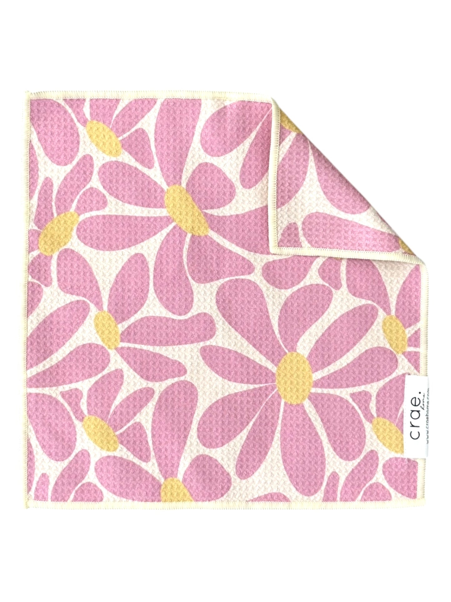 Flower Power: Set of 5 Washcloths