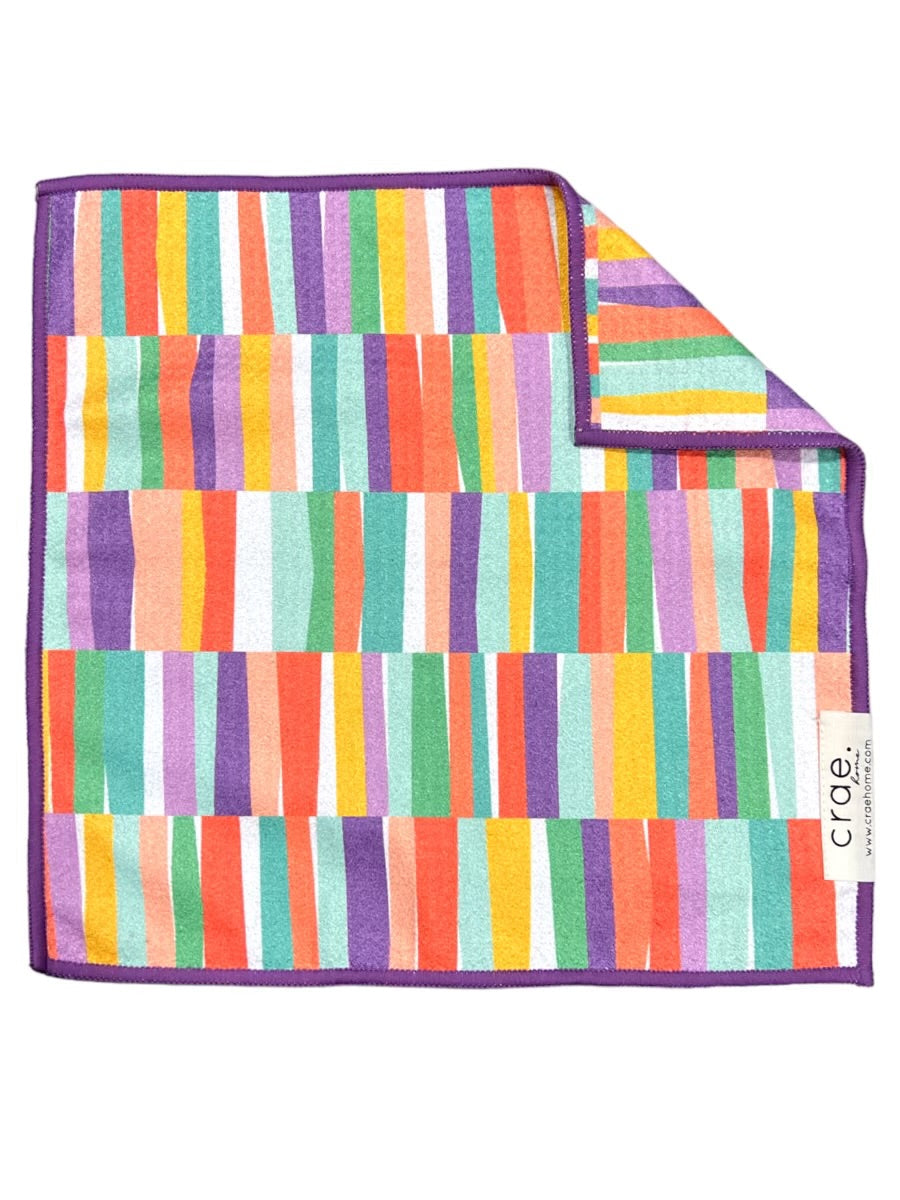 Funky Town Collection: Set of 5 Washcloths
