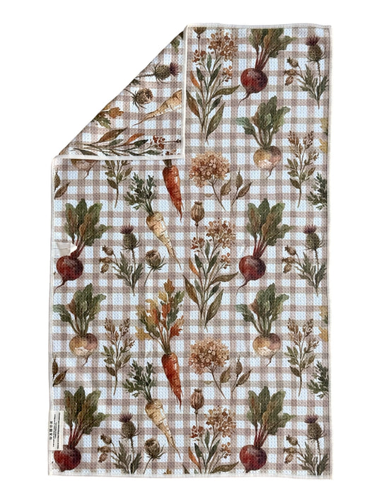 Rooting For You: Double-Sided Hand Towel