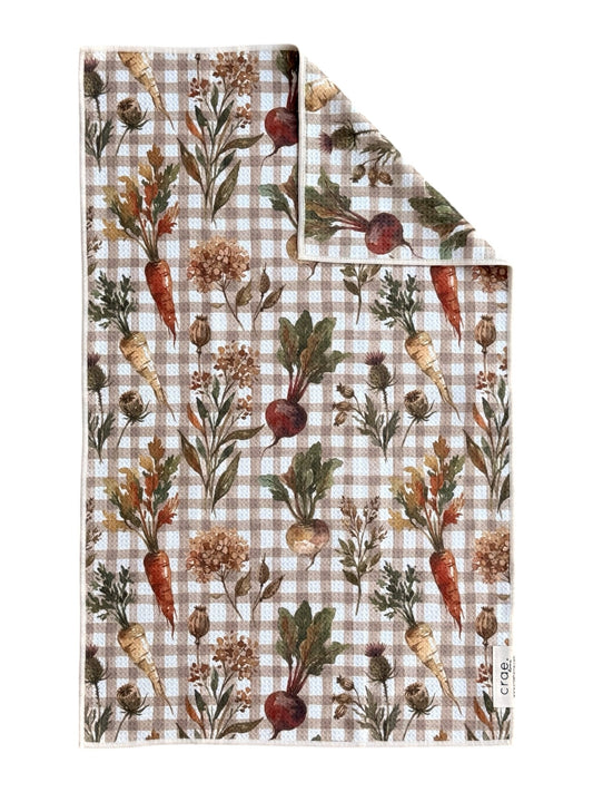 Rooting For You: Double-Sided Hand Towel