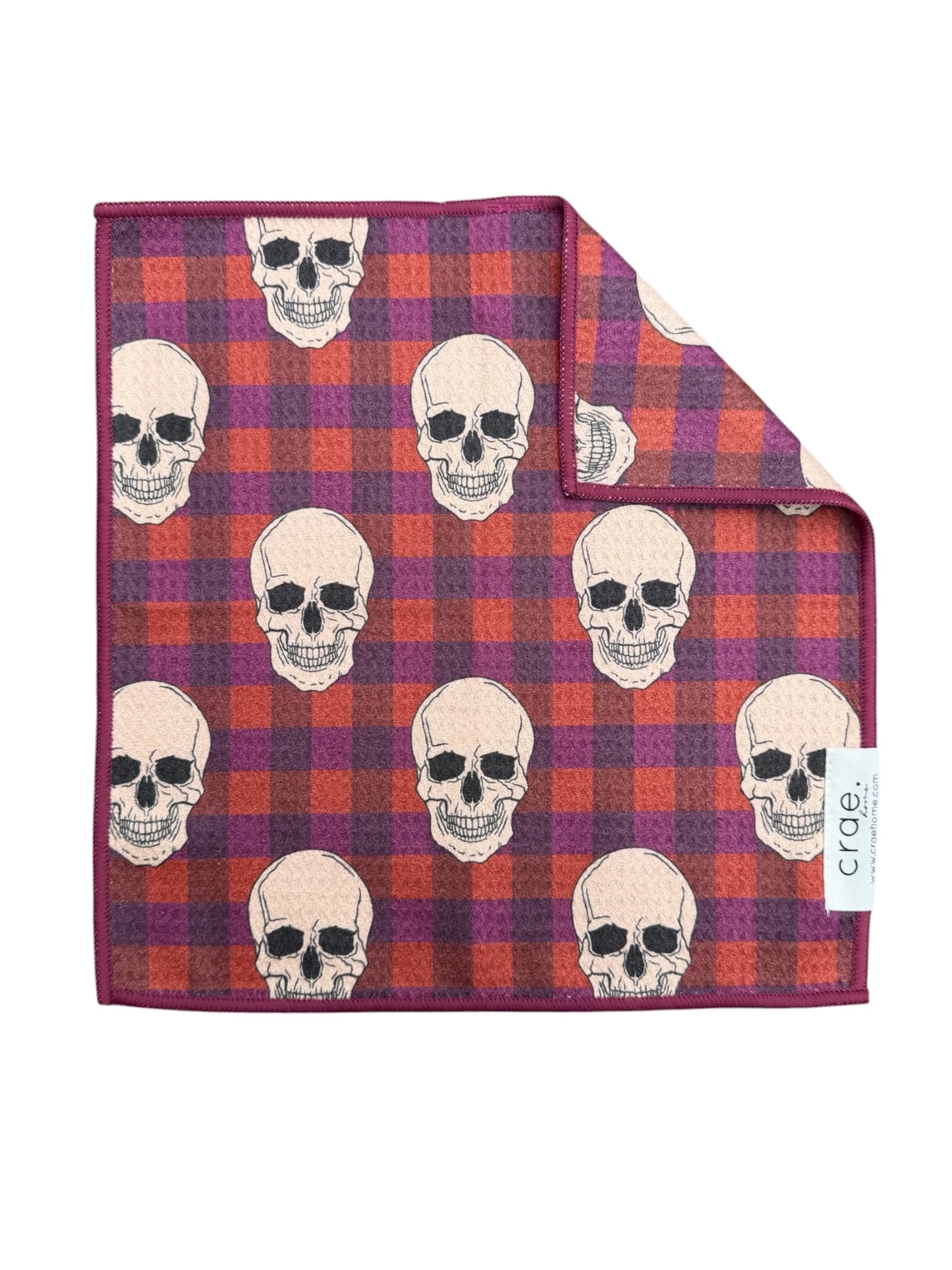 Wreck Yourself: Double-Sided Washcloth