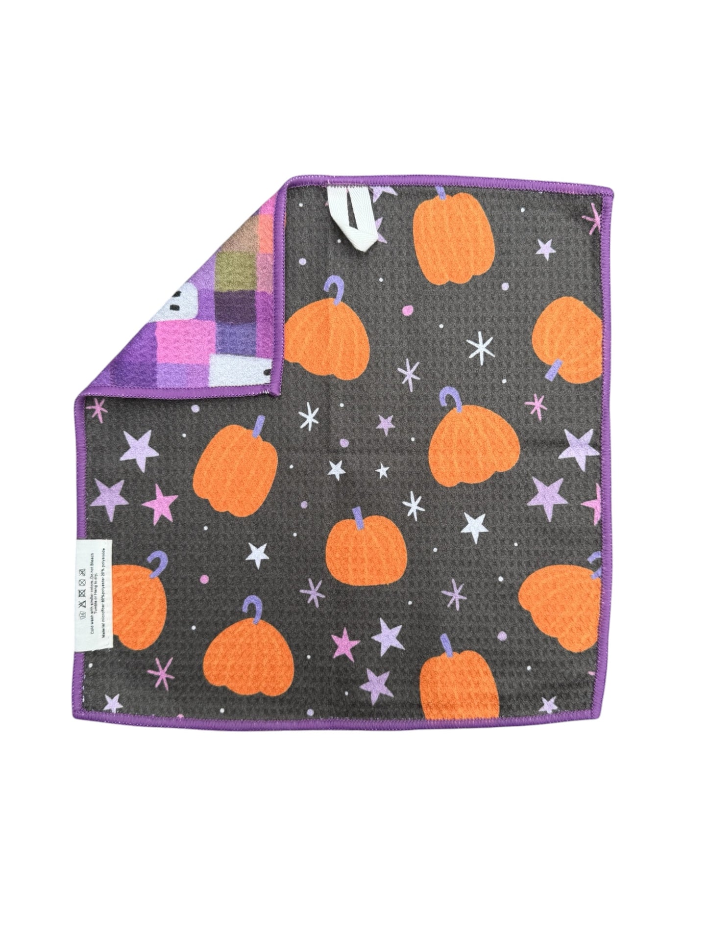 Ghost In The Patch: Reversible Washcloth