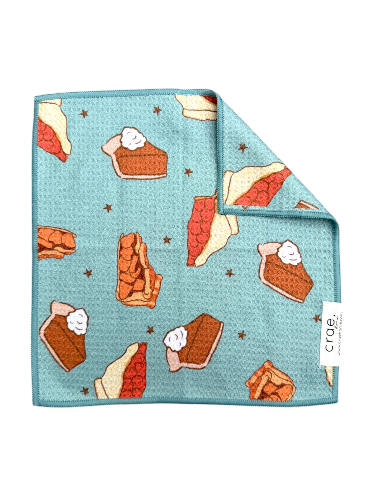 Pie All Day: Double-Sided Washcloth