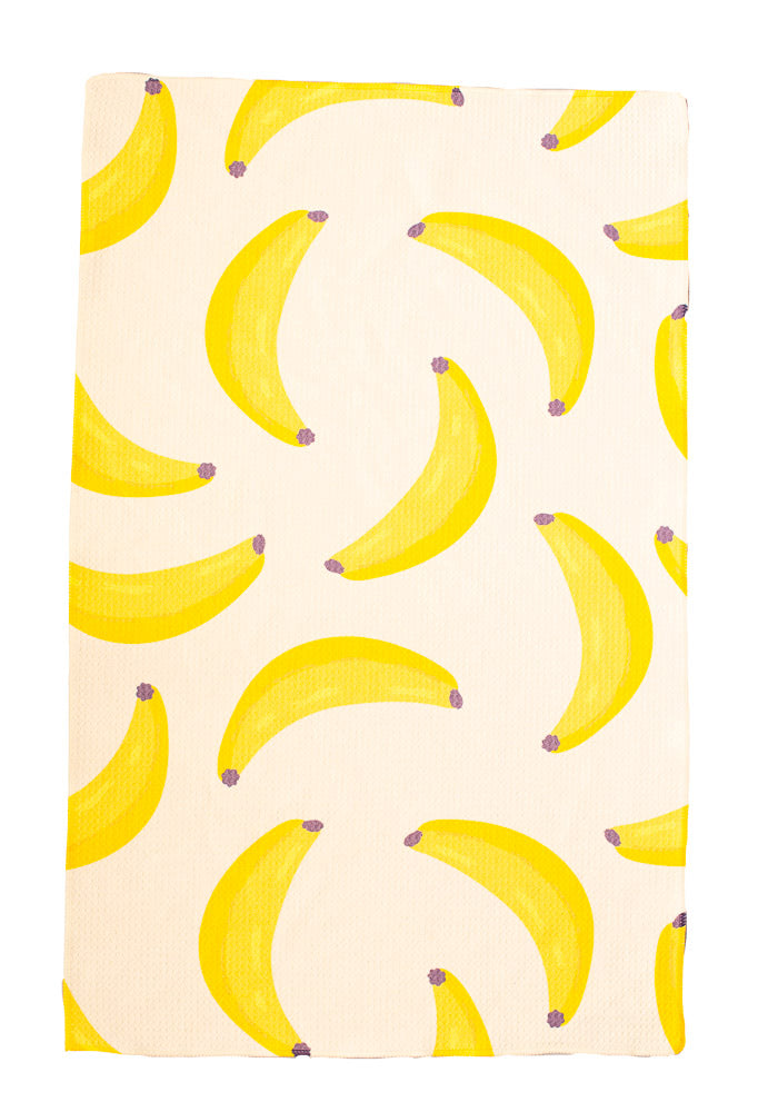 Gone Bananas: Single-Sided Hand Towel