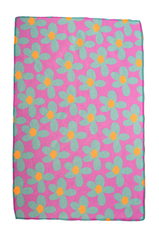 Flower Power: Single-Sided Hand Towel